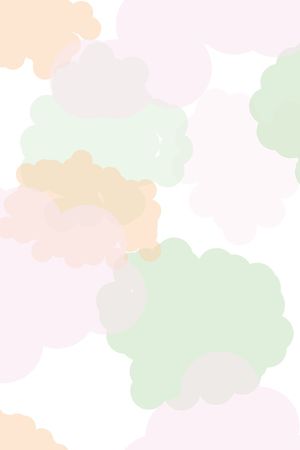 云朵印花花型图片