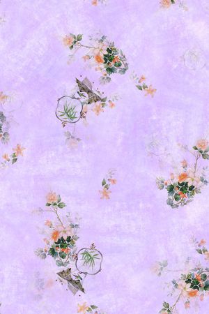 花卉印花花型图片