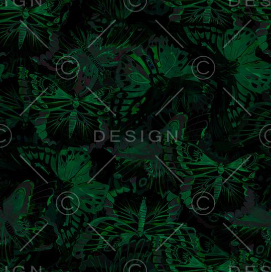 黑底印花花型图片