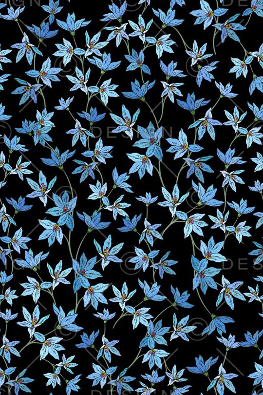 花卉印花花型图片