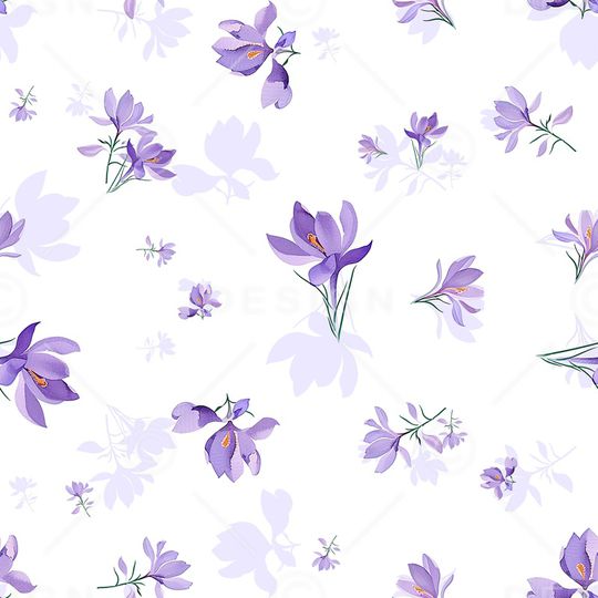 剪影印花花型图片