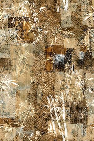 真丝印花花型图片