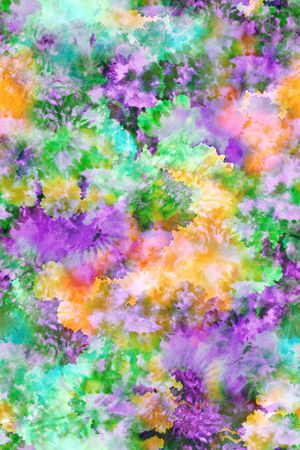 棉麻印花花型图片