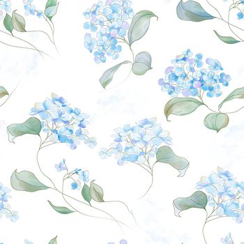 白底花印花花型图片
