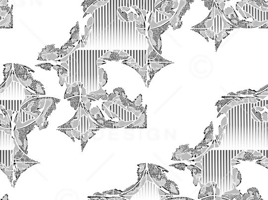 民族风印花花型图片