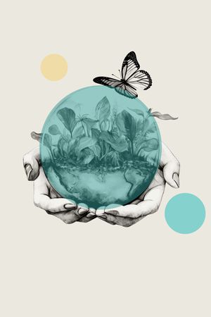 植物印花花型图片