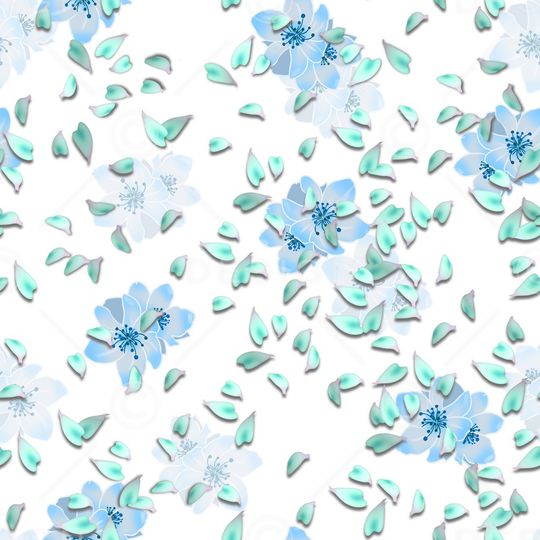 小清新印花花型图片