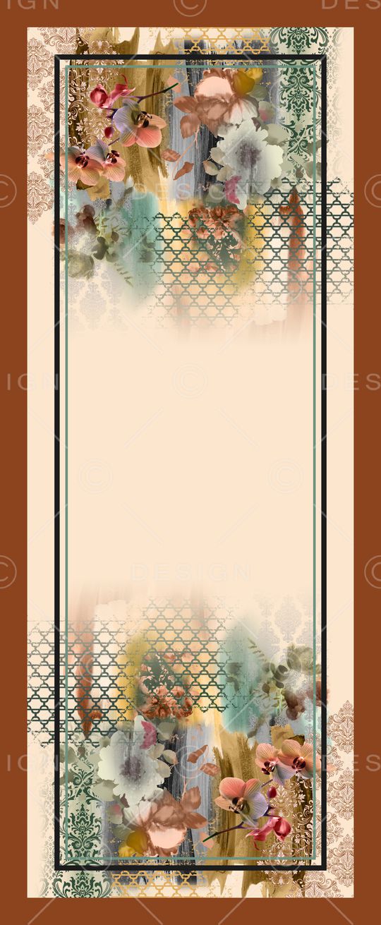 中东印花花型图片