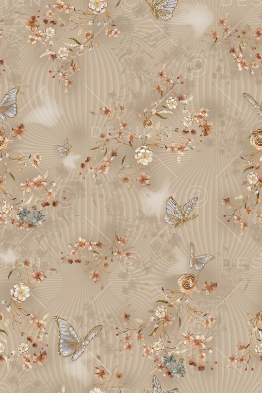 花卉印花花型图片