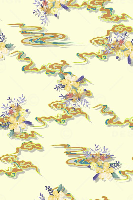 民族风印花花型图片