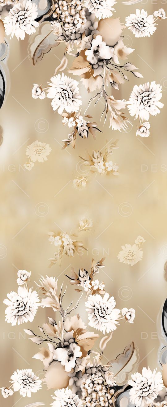 花卉印花花型图片