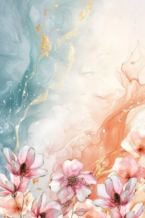 花卉印花花型图片