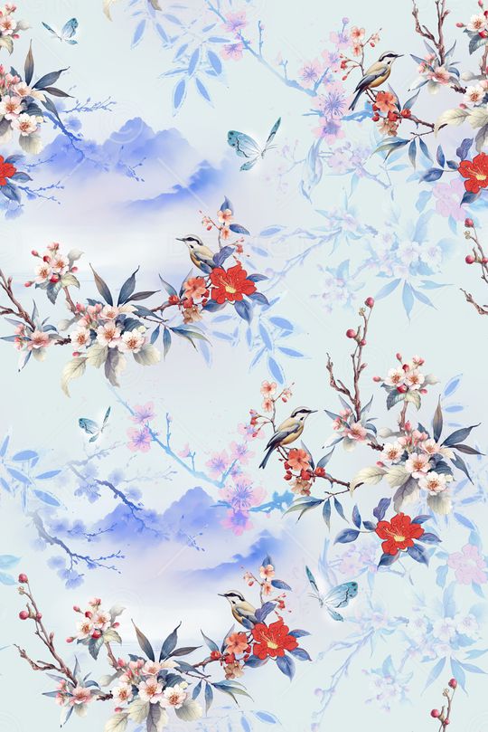 印花花型图片