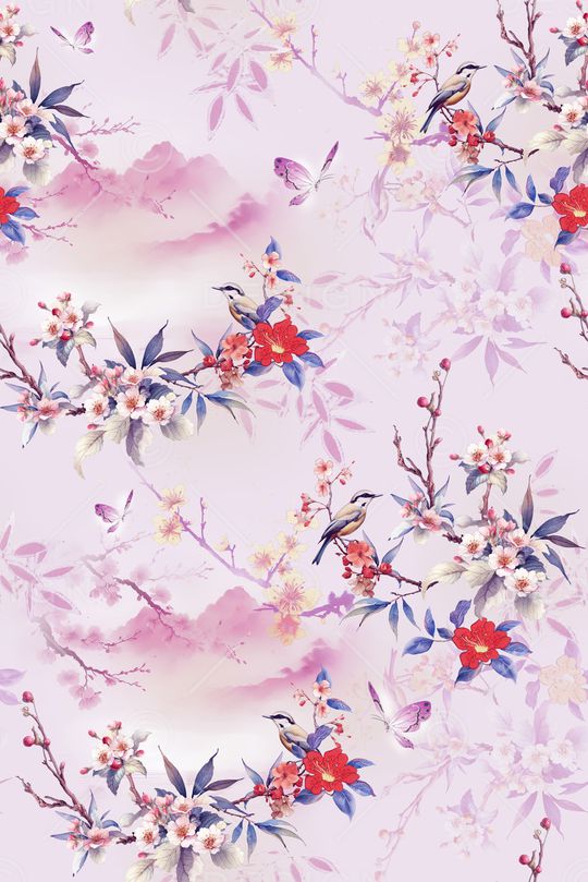 印花花型图片