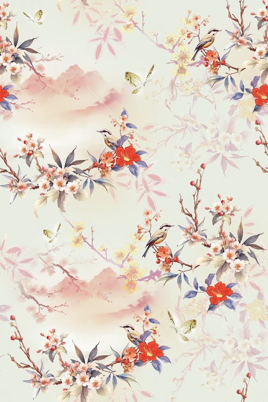 印花花型图片