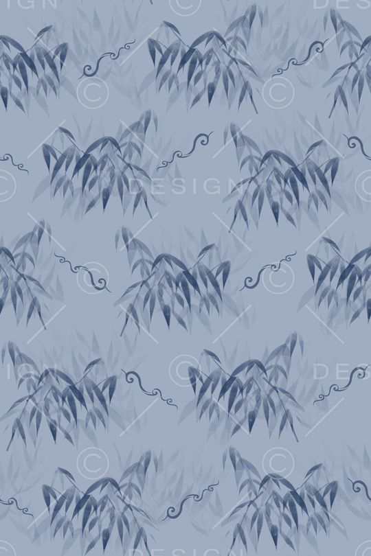 水彩印花花型图片