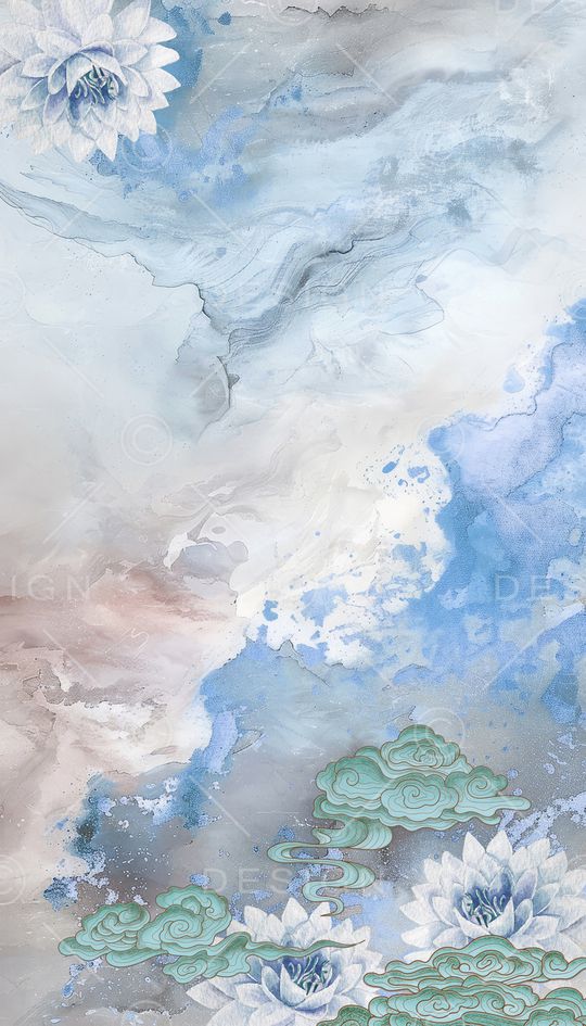花卉印花花型图片