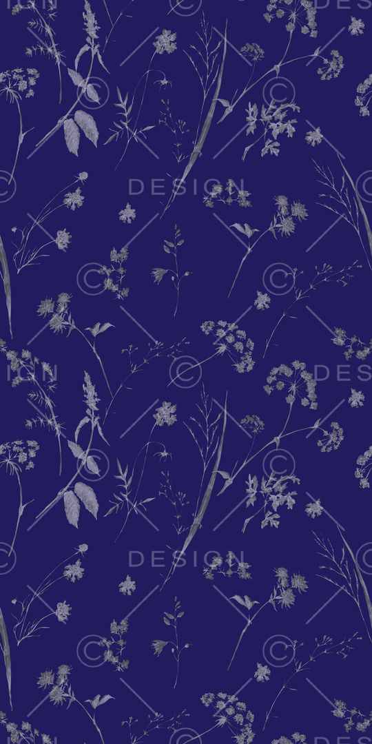 手绘花卉印花花型图片