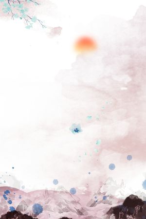 中国风印花花型图片