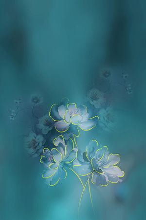 大花印花花型图片
