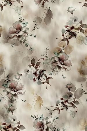 花卉印花花型图片