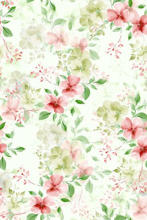 小清新印花花型图片