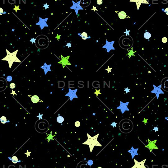 星星印花花型图片