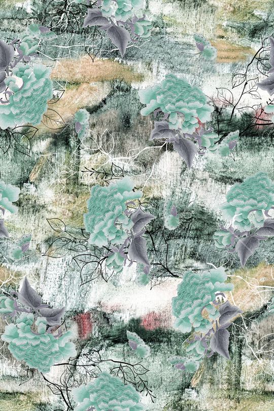 绣花花型印花花型图片