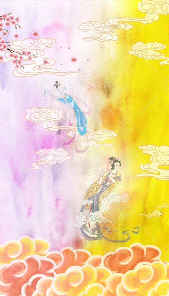 梅花印花花型图片