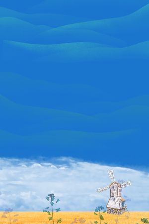 天空印花花型图片