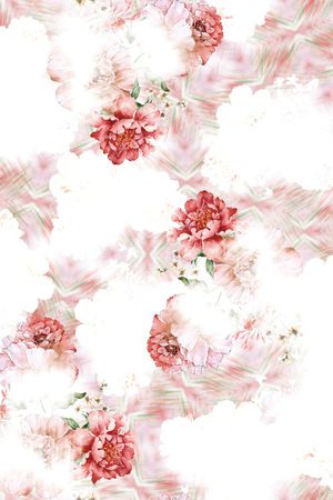 花卉印花花型图片
