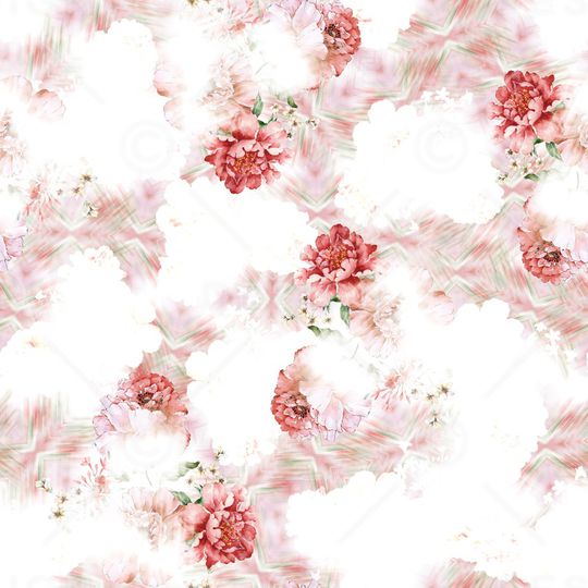 花卉印花花型图片