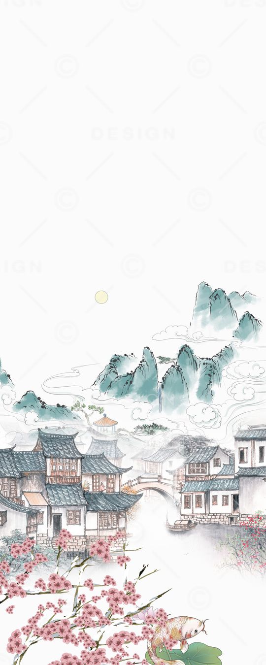 建筑印花花型图片