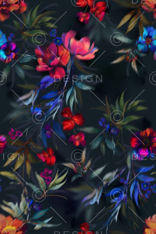 印花花型图片