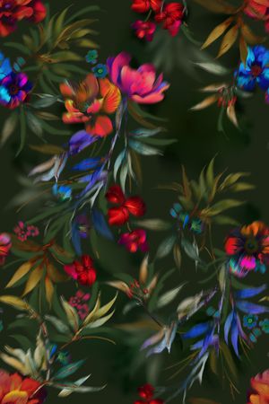 印花花型图片
