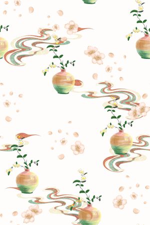 花卉印花花型图片
