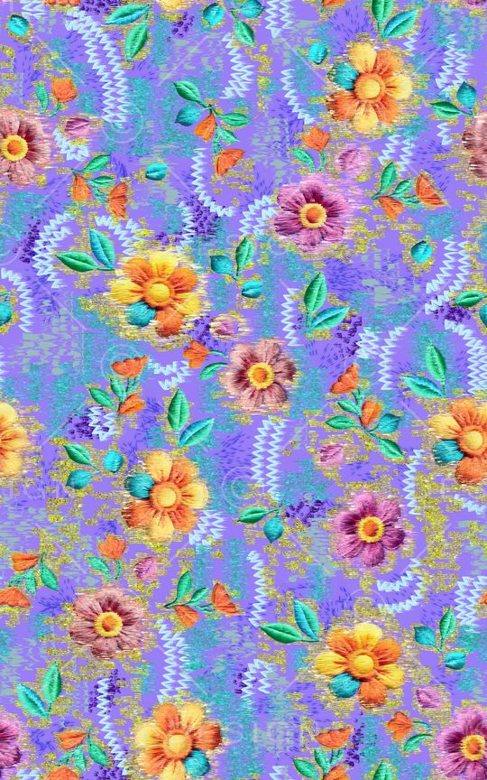 印花花型图片