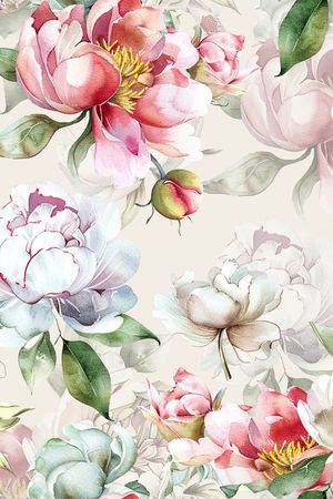 花卉印花花型图片