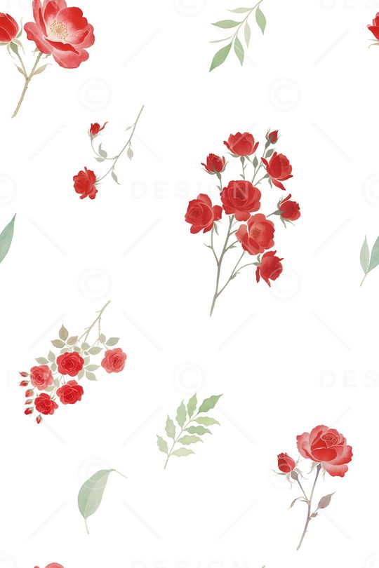 小清新印花花型图片