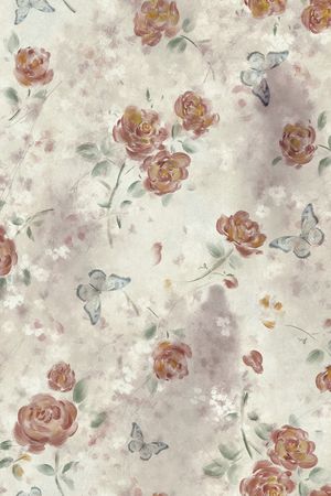 蝴蝶印花花型图片