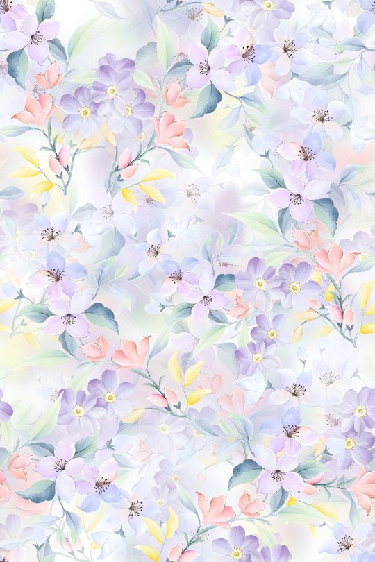 小清新印花花型图片