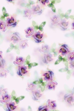 花卉印花花型图片