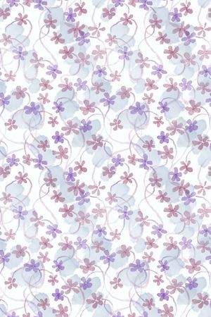 小清新印花花型图片