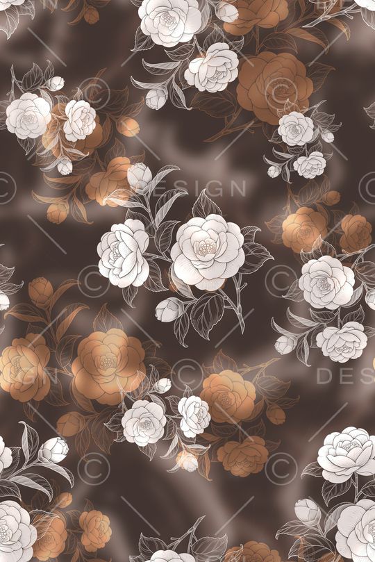 香云纱印花花型图片