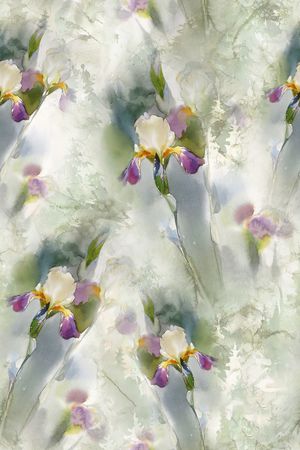 花卉印花花型图片