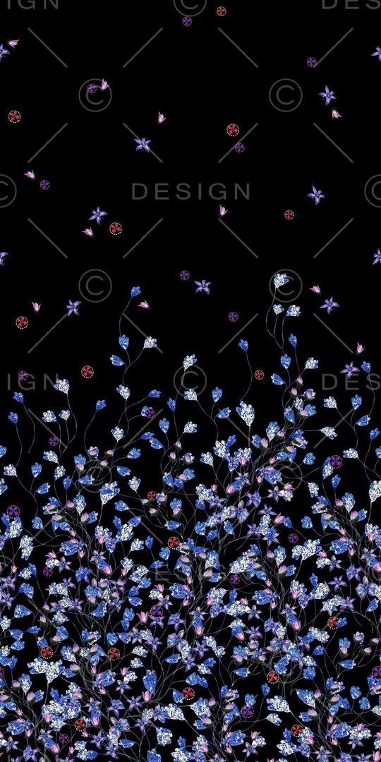 定位花印花花型图片