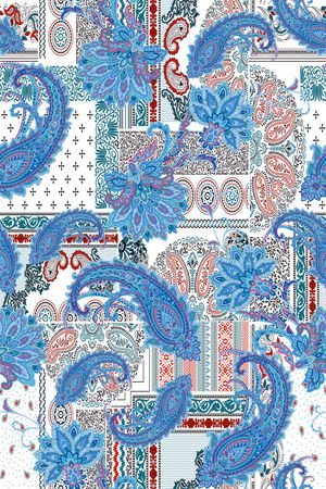 民族风印花花型图片