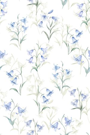 真丝印花花型图片