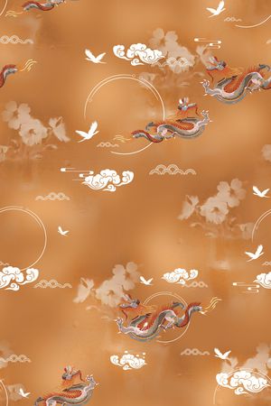 中国风印花花型图片