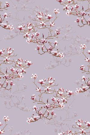 中国风印花花型图片